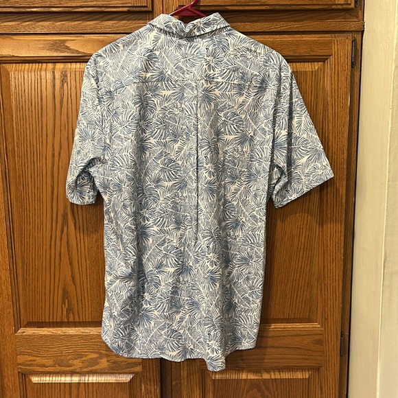 Vineyard Vines Classic Fit Linear Palms SS Tucker White Cap - Picture 2 of 8